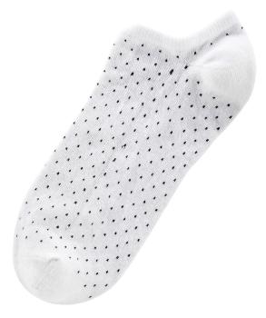 6 Paar TippTexx 24 Damen Sneakersocken Black & White
